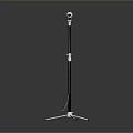Modern Floor Lamp With Tripod Base And Adjustable Height For Home Use