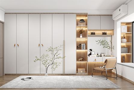 Modern wardrobe 3d model