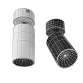 Modern White And Black Ceiling Spotlights With Bright LED Lighting Fixtures
