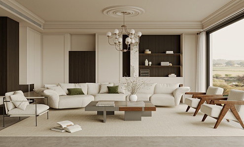 The Silent Living Room 3d model