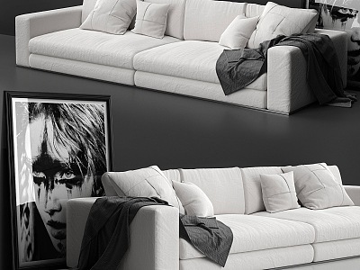 Minotti Multiplayer Sofa Module Sofa Minimal Sofa model