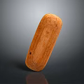 Natural Wooden Household Item With Long Rectangular Shape Smooth Surface And Wood Grain