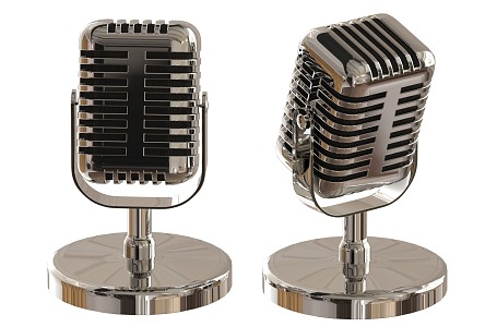 Microphone K song 3d model