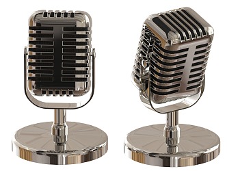 Microphone K song 3d model