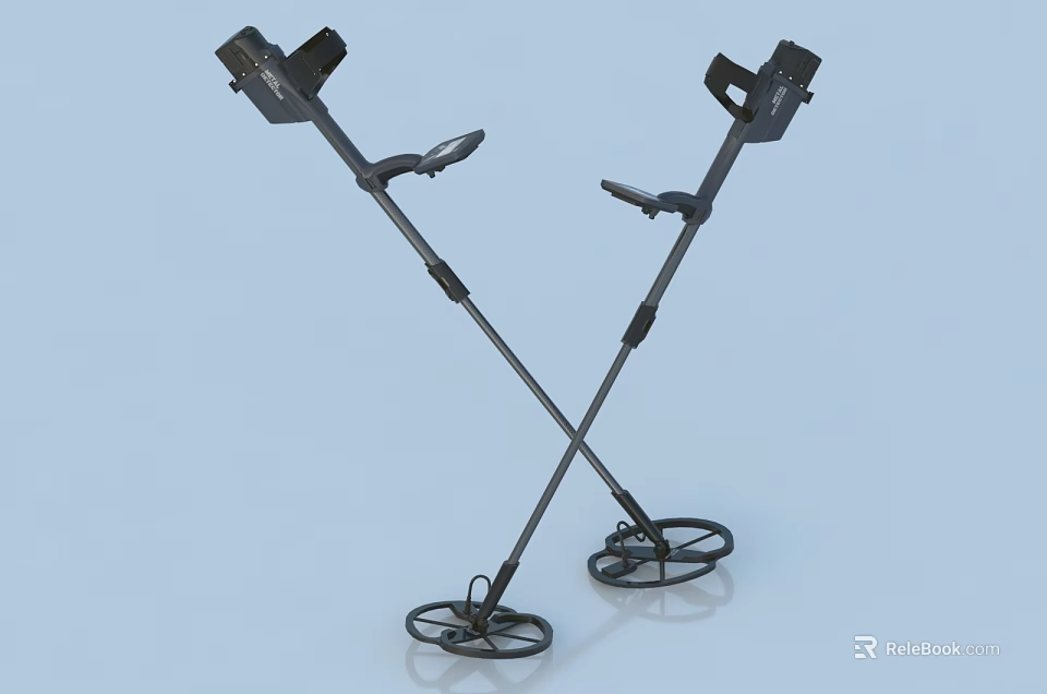 Industrial Metal Detectors With High Sensitivity Detection And Ergonomic Handles 3d model 