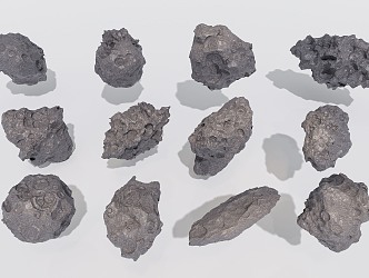 Space Asteroid Meteorite Rock Space Meteorite Rock Asteroid Rock Landscape Stone Space Stone 3d model