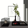 New Chinese style ornaments combination 3d model