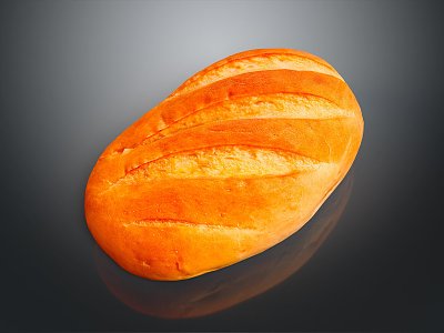 Bread 3d model