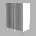 Black Textured Storage Cabinet With Double Doors Gold Handles And Black Legs