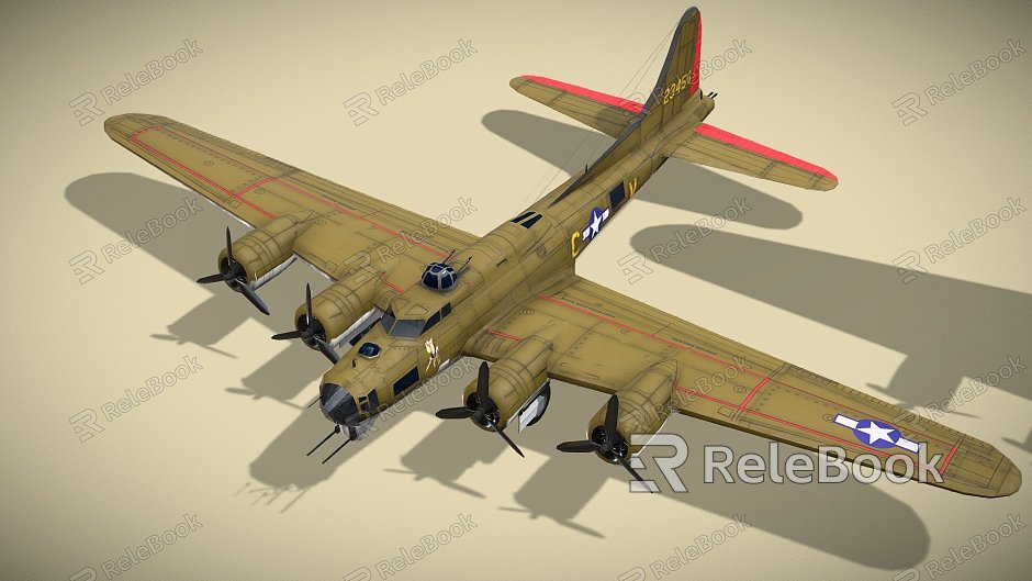 Boeing Flying Fortress model