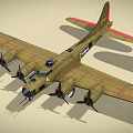 Boeing Flying Fortress 3d model