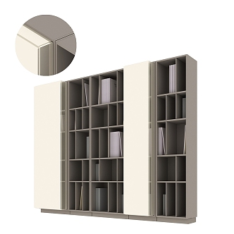 Bookcase 3d model