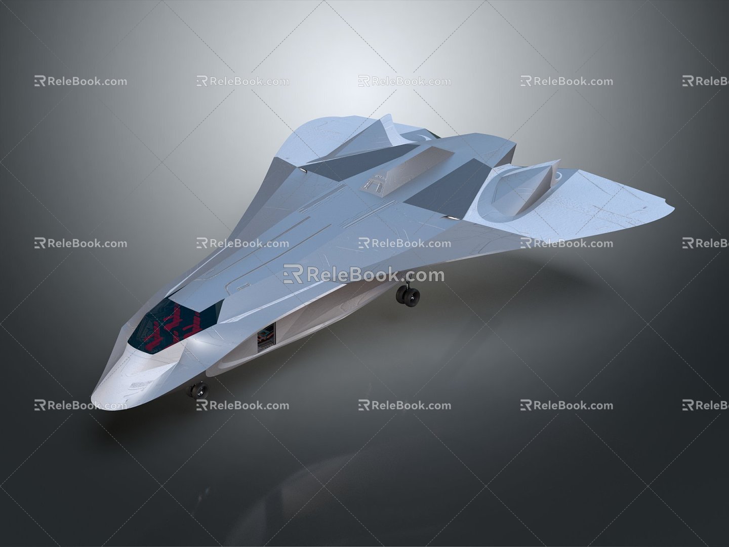 Modern Spaceship Spacecraft Spacecraft 3d model