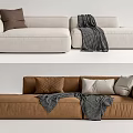 Modern Multiplayer Sofa 3d model