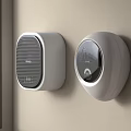 Beko Two White Wall Mounted Washing Machines in Modern Room With Window Blinds