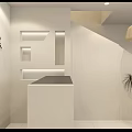 Modern Beauty Hair Salon Interior With Styling Chairs Mirrors And Reception Desk