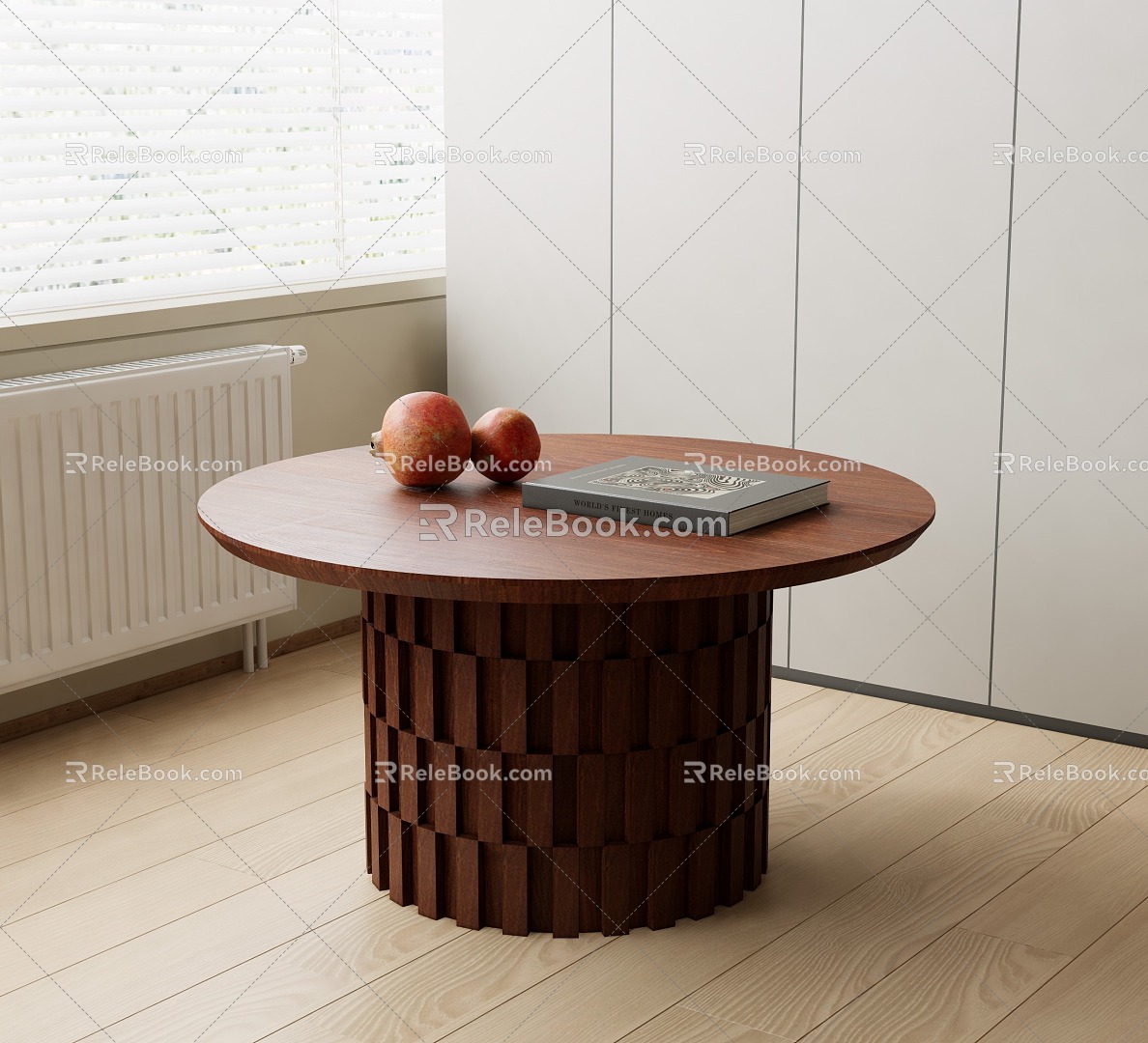 Quiet Wind Round Tea Table 3d model