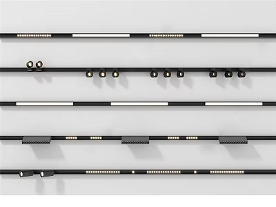 Modern Downlights And Spotlights With Various Styles For Indoor Lighting Use 3d model