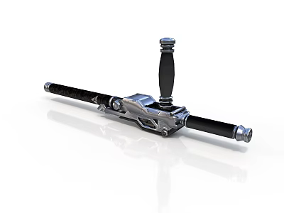 Science Fiction Style Weapon Science Fiction Weapon Future Firearms Mechanical Weapon Technology Firearms Tactical Equipment Science Fiction Pistol Future Handle Mechanical Handle 3d model