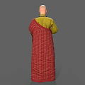 Modern Shaolin Monk Modern Realistic Man Male Sock Shaolin Monk 3d model