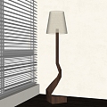 Modern Floor Lamp Simple 3d model