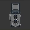 Veriflex A Twin Lens Camera Vintage Electronic Device With Classic Design