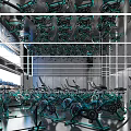 Modern Fitness Gym With Spin Bikes Spacious Workout Space And Bright Windows
