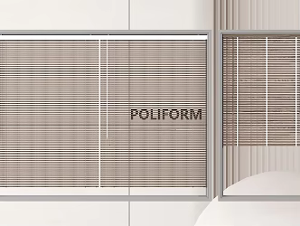 Screen window blinds dream curtain 3d model