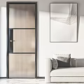 Modern Hinged Doors In Various Styles For Living Room Interior Design 3d model