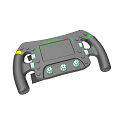 Advanced Gamepad Pro Controller With Screen Colorful Buttons And Knobs