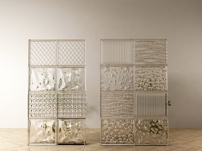 Glass Partition Glass Screen Pattern Glass Water Corrugated Glass Changhong Glass 3d model