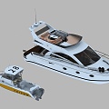 Yacht 3d model