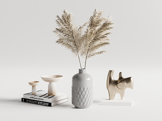 Modern vase ornaments 3d model