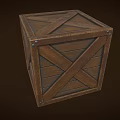 Wooden Boxes Logistics Boxes Wooden Boxes 3d model