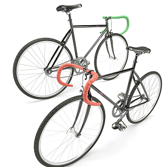 Modern Bicycle 3d model