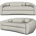 Modern Multiplayer Sofa 3d model