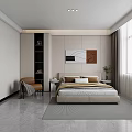 Modern reception area 3d model