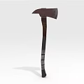 Vintage Handcrafted Axe With Wooden Handle And Metal Head Rustic Design