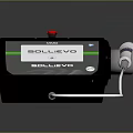 Sollevo Household Device Featuring Black Main Unit Display Screen And Handheld Tool