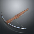 Crossbow Mechanical Crossbow Shift Bow and Arrow Shoot Far Equipment Weapons High-tech Crossbow 3d model
