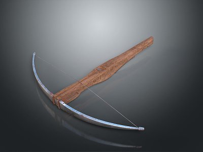 Crossbow Mechanical Crossbow Shift Bow and Arrow Shoot Far Equipment Weapons High-tech Crossbow 3d model