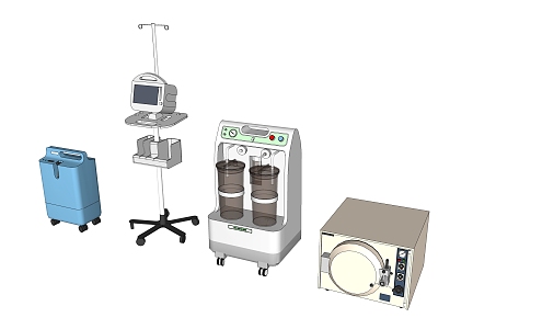 Modern Medical Equipment Medical Equipment 3d model