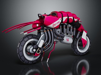 Modern Motorcycle Prawn Motorcycle Shrimp Shape Motorcycle model