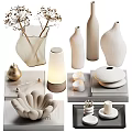 Minimalist Home Living Accessories Vases Lamps And Various Decor Pieces