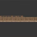 Traditional Building Interior With Wooden Structure Open Layout Multiple Carpets And Furniture