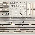 Modern Downlights and Spotlights Collection with Various Ceiling Lighting Design Styles 3d model