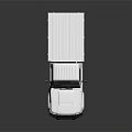 White Single Cab Pickup Truck With Open Cargo Bed Exterior Design