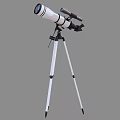 High Precision Commercial Telescope With Adjustable Tripod Stand And Portable Design