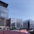 Modern style complex 3d model
