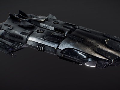 Weapon Spaceship model